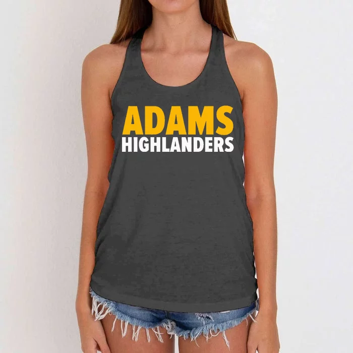 Adams Highlanders Bold Women's Knotted Racerback Tank