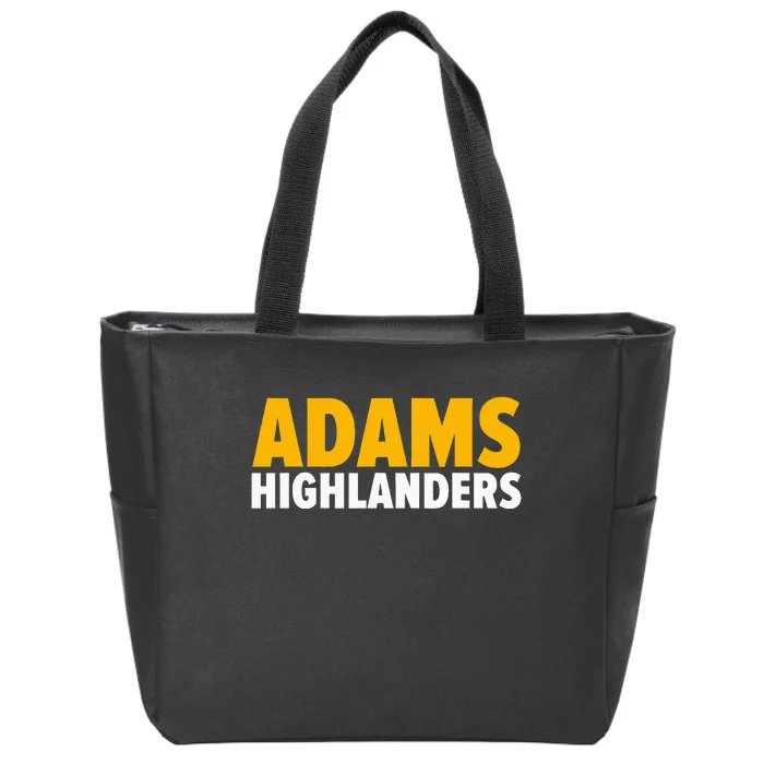 Adams Highlanders Bold Zip Tote Bag