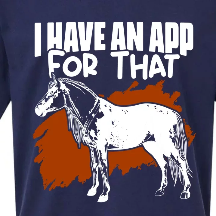 Appaloosa Horse Breed Derby Barrel Racing Horse Lover Cow Gift Sueded Cloud Jersey T-Shirt