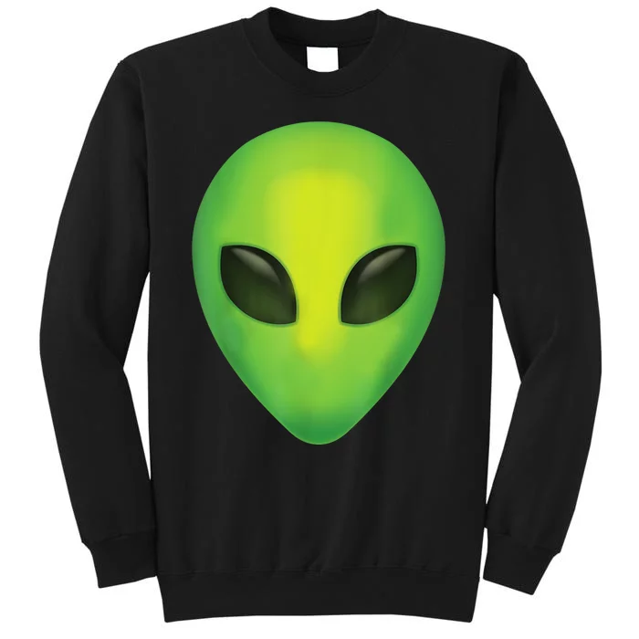 Alien Head Colorful Alien Rave Believe Sweatshirt