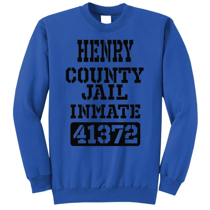 Alabama Henry County Jail Inmate Halloween Funny Costume Tall Sweatshirt