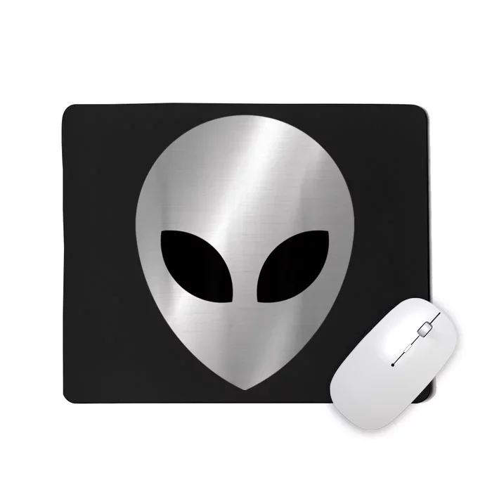 Alien Head Colorful Alien Rave Believe Mousepad