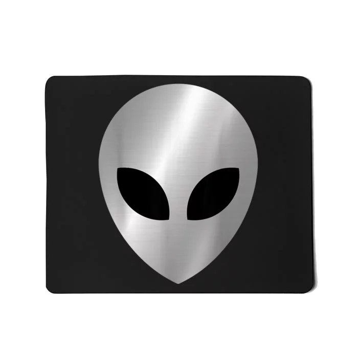 Alien Head Colorful Alien Rave Believe Mousepad