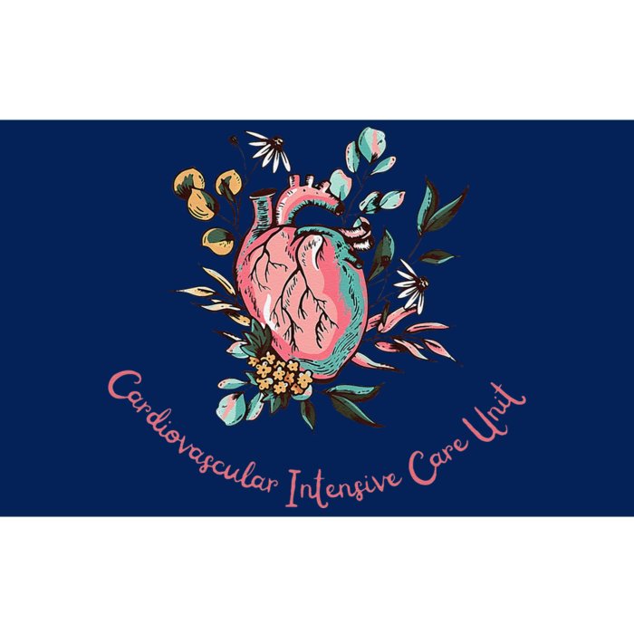 Anatomical Heart Cvicu Cardiovascular Intensive Care Unit Bumper Sticker