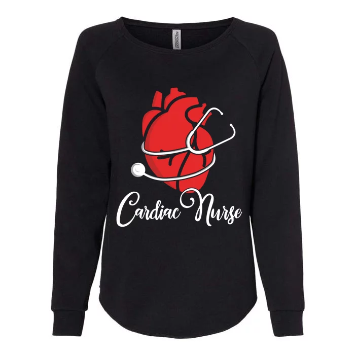 Anatomical Heart Cardiac Nurse Parts Of Heart Cardiac Nurse Cool Gift Womens California Wash Sweatshirt