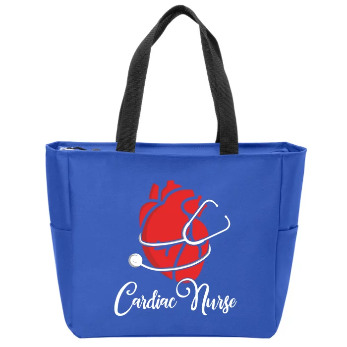 Anatomical Heart Cardiac Nurse Parts Of Heart Cardiac Nurse Cool Gift Zip Tote Bag