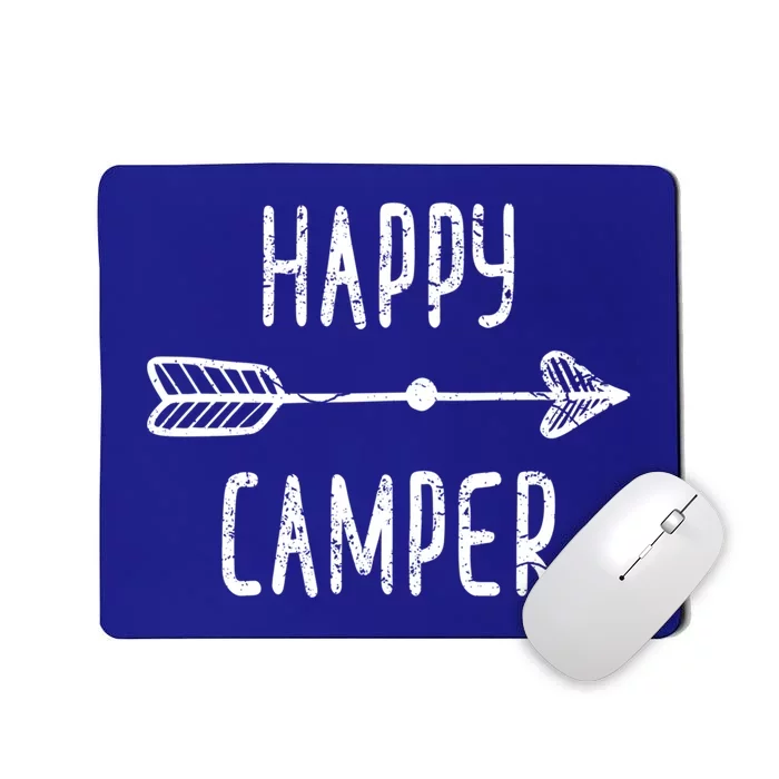 Arrow Happy Camper Gift Camping Boho Gift Mousepad