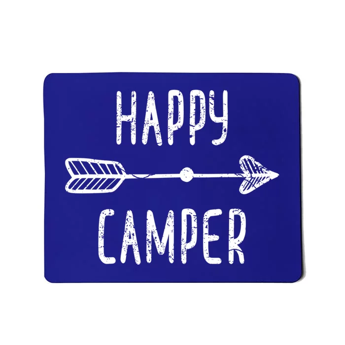 Arrow Happy Camper Gift Camping Boho Gift Mousepad