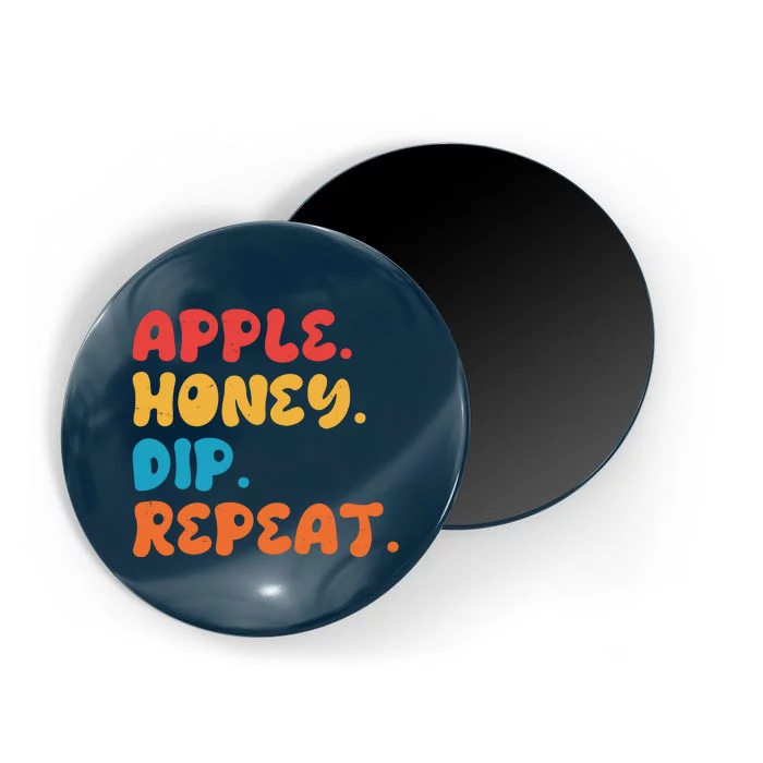 Apple Honey Dip Repeat Rosh Hashanah Jewish New Year Magnet