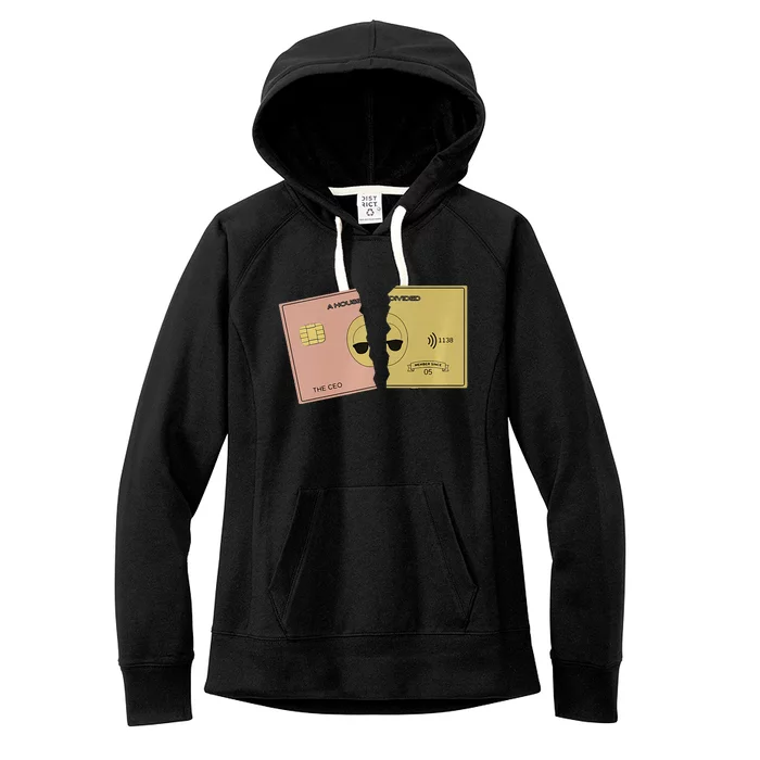 A House Divided Gold Card Women's Fleece Hoodie