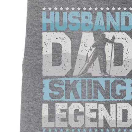 Aprèsski Husband Dad Skiing Legend Skiing Gift Doggie 3-End Fleece Hoodie