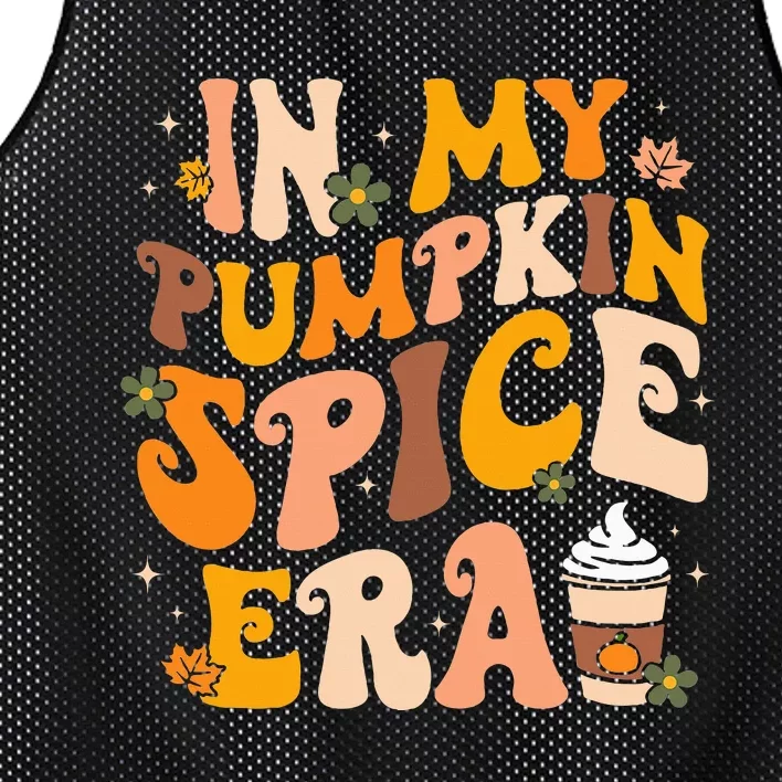 Autumn Harvest Embrace the Pumpkin Spice Era Mesh Reversible Basketball Jersey Tank