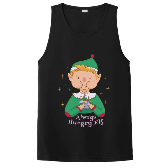 Always Hungry Elf Performance Tank