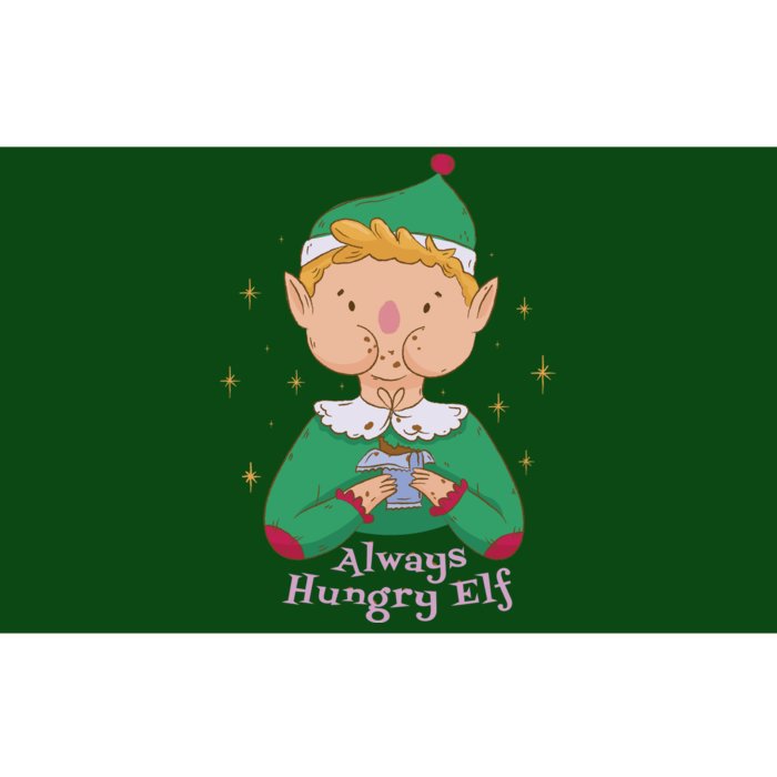 Always Hungry Elf Bumper Sticker