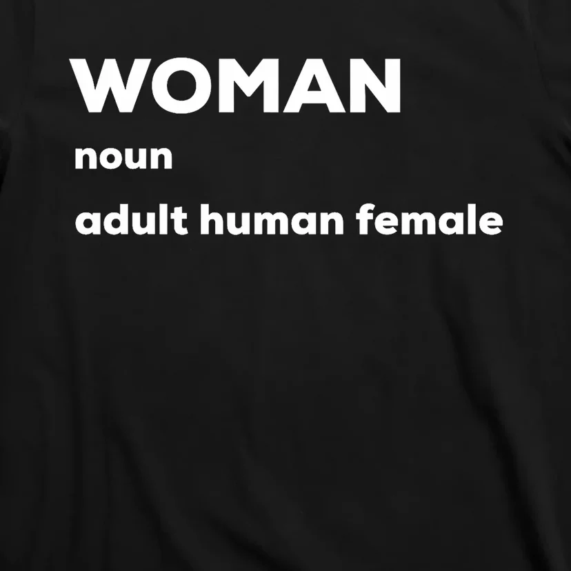 Adult Human Female T-Shirt