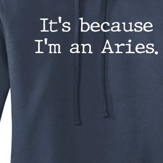 Aries Horoscope Funny Gift Zodiac Sign Astrology Gift Women's Pullover Hoodie