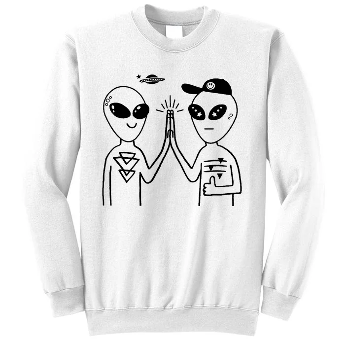 Alien High Five Sweatshirt