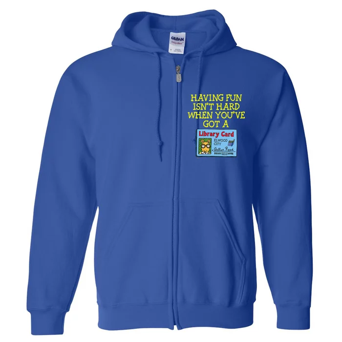 Arthur Having Fun Isnt Hard Gift Full Zip Hoodie