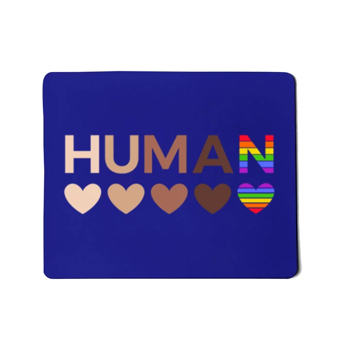 Allinclusive Hearts For Blm Racial Justice And Hu Equality Meaningful Gift Mousepad