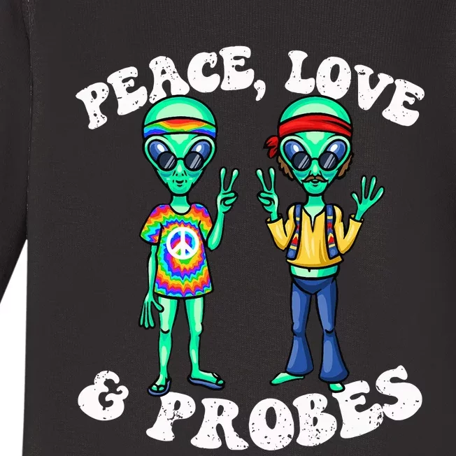 Alien Humor Funny Alien Lover Funny UFO Believe In Alien Baby Long Sleeve Bodysuit