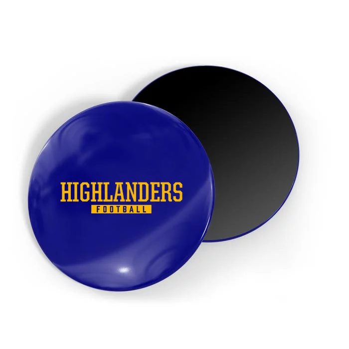 Adams Highlanders Football Magnet