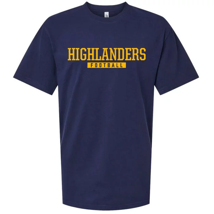 Adams Highlanders Football Sueded Cloud Jersey T-Shirt