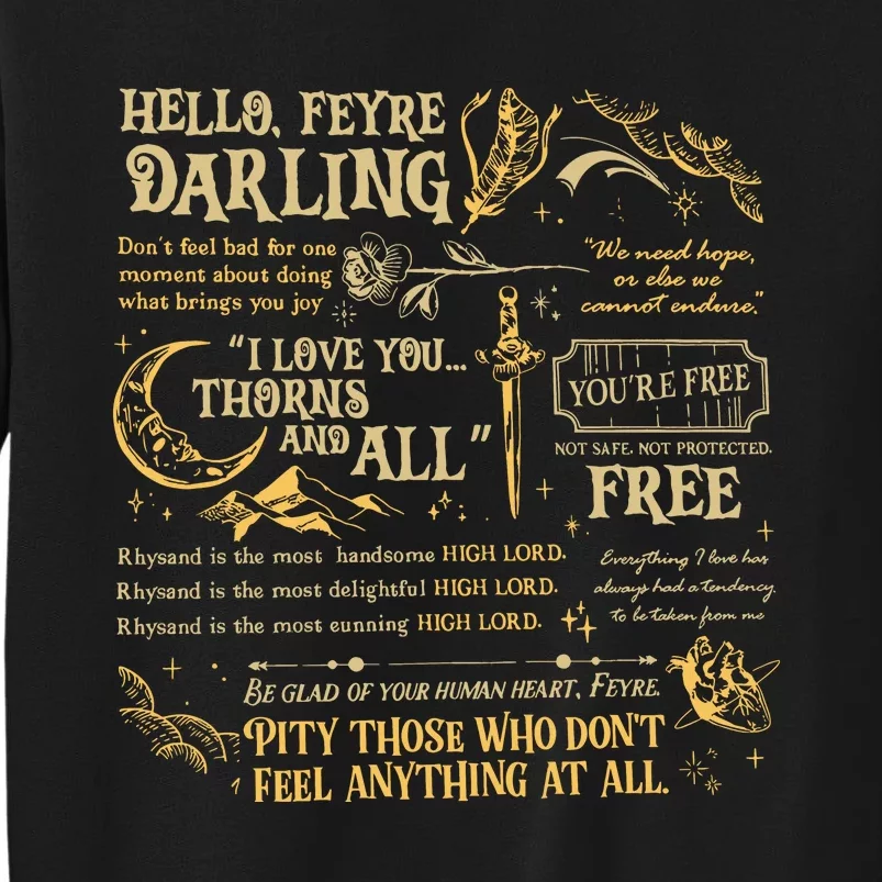 Acota Hello Feyre Darling Tall Sweatshirt