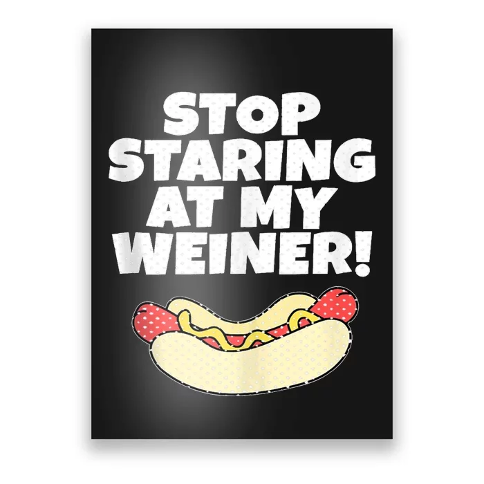 Adult Humor Funny Hot Dog Poster