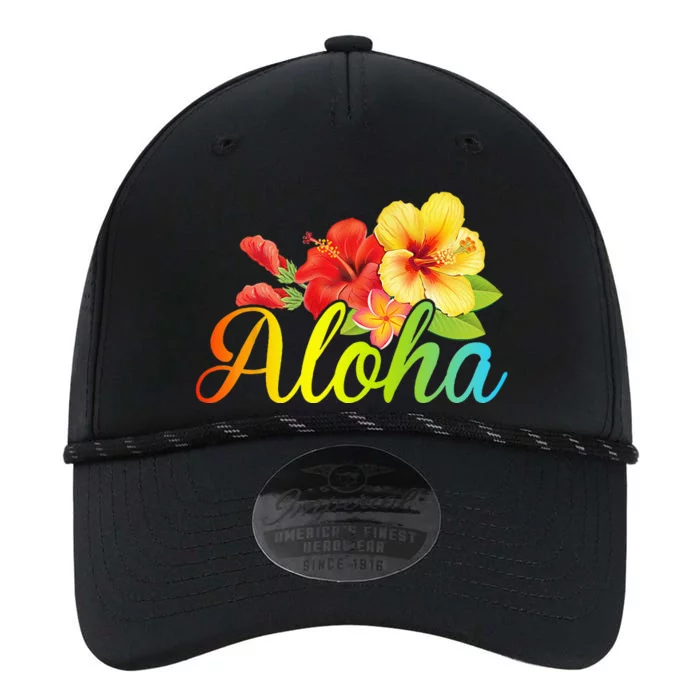 Aloha Hawaiian Flower Hawaii Vacation Performance The Dyno Cap