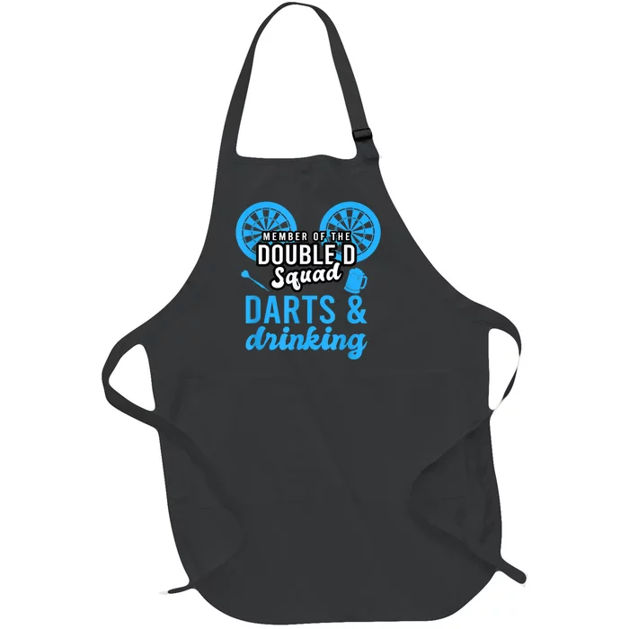 Adult Humor For Dart Player In Pub Funny Dart Full-Length Apron With Pocket