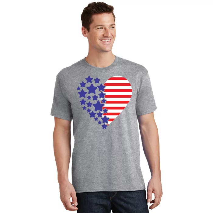 American Heart Flag T-Shirt