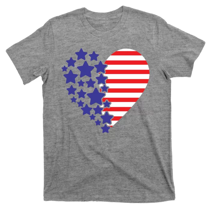 American Heart Flag T-Shirt