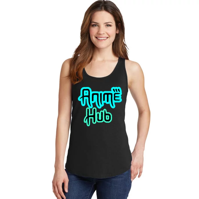 Anime Hub Funny Sarcastic Humor Ladies Essential Tank