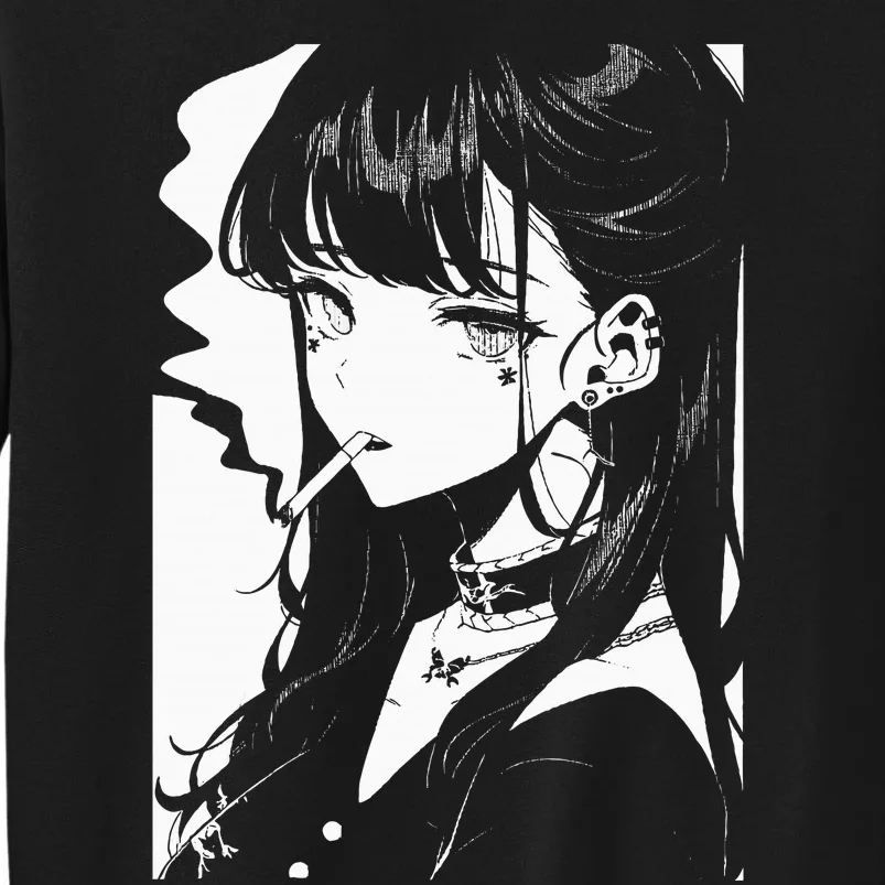 Anime Horror Girl Aesthetic Soft Grunge Waifu Japanese Otaku Sweatshirt