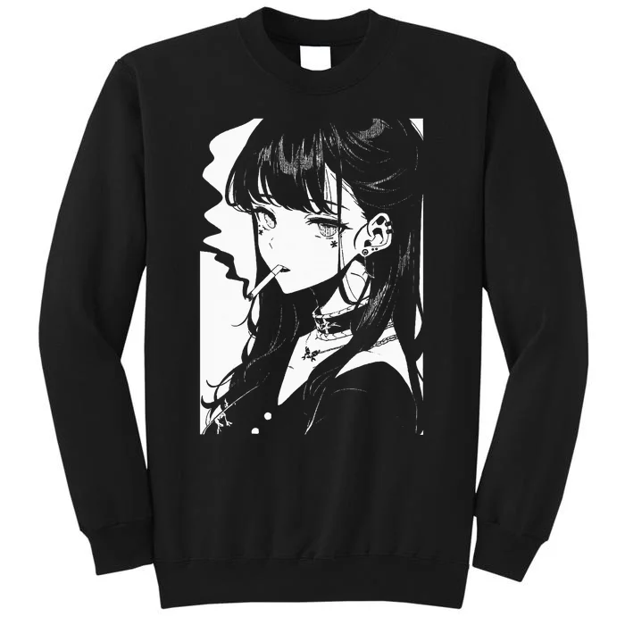 Anime Horror Girl Aesthetic Soft Grunge Waifu Japanese Otaku Sweatshirt