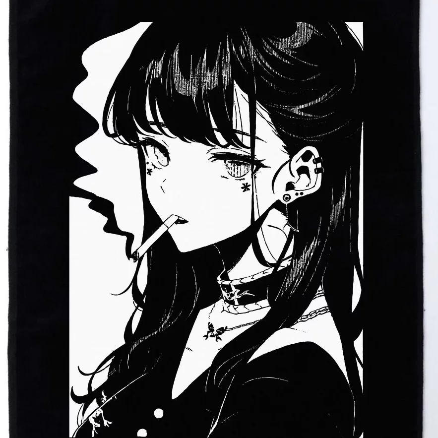 Anime Horror Girl Aesthetic Soft Grunge Waifu Japanese Otaku Platinum Collection Golf Towel