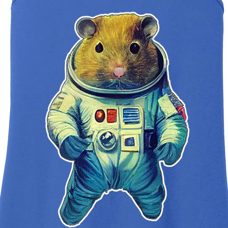 Astronaut Hamster Great Gift Ladies Essential Tank