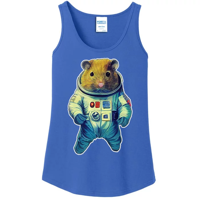 Astronaut Hamster Great Gift Ladies Essential Tank