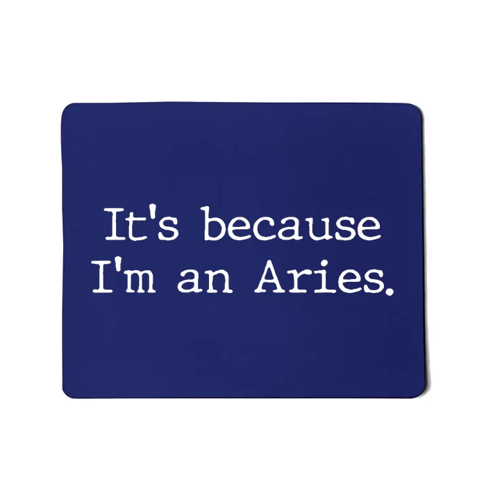 Aries Horoscope Gifts Women Girl Men Zodiac Sign Astrology Mousepad