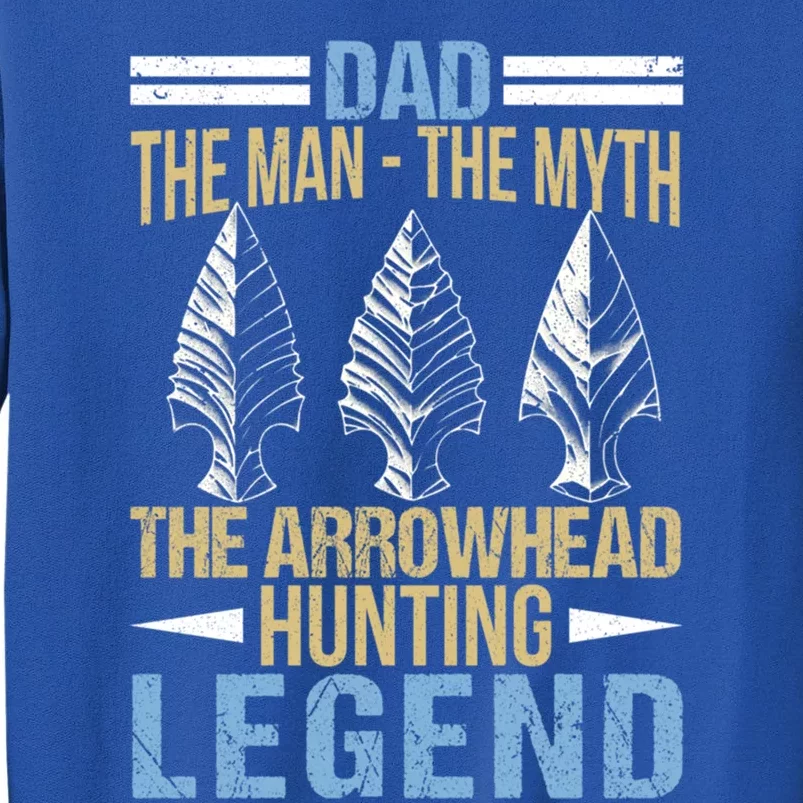 Arrowhead Hunting Gift For Dad Arrowhead Hunter Father Meaningful Gift Sweatshirt