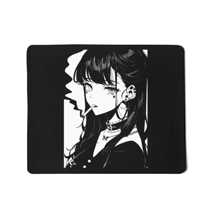 Anime Horror Girl Aesthetic Soft Grunge Waifu Japanese Otaku Mousepad