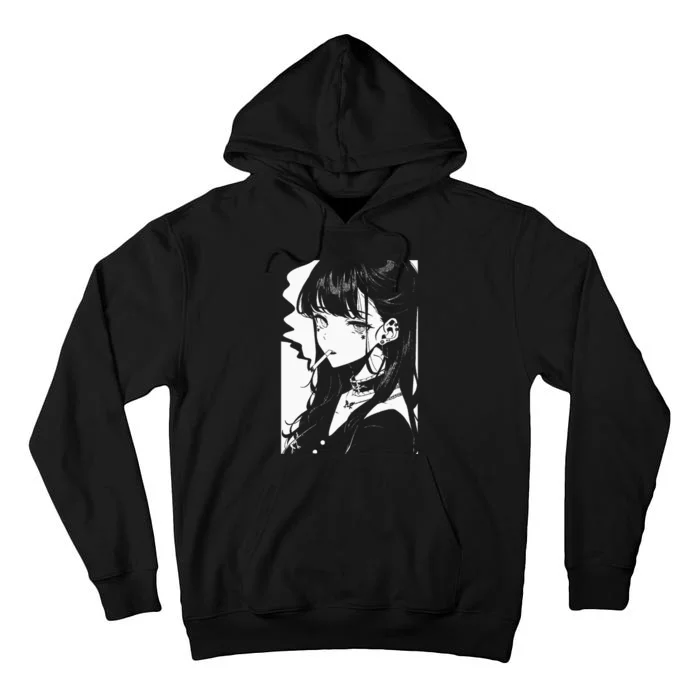 Anime Horror Girl Aesthetic Soft Grunge Waifu Japanese Otaku Tall Hoodie