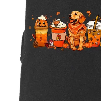 Autumn Harvest Golden Retriever Coffee Mug for Thanksgiving Doggie 3-End Fleece Hoodie