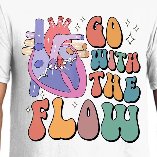 Anatomy Heart Go Withthe Flow Pajama Set