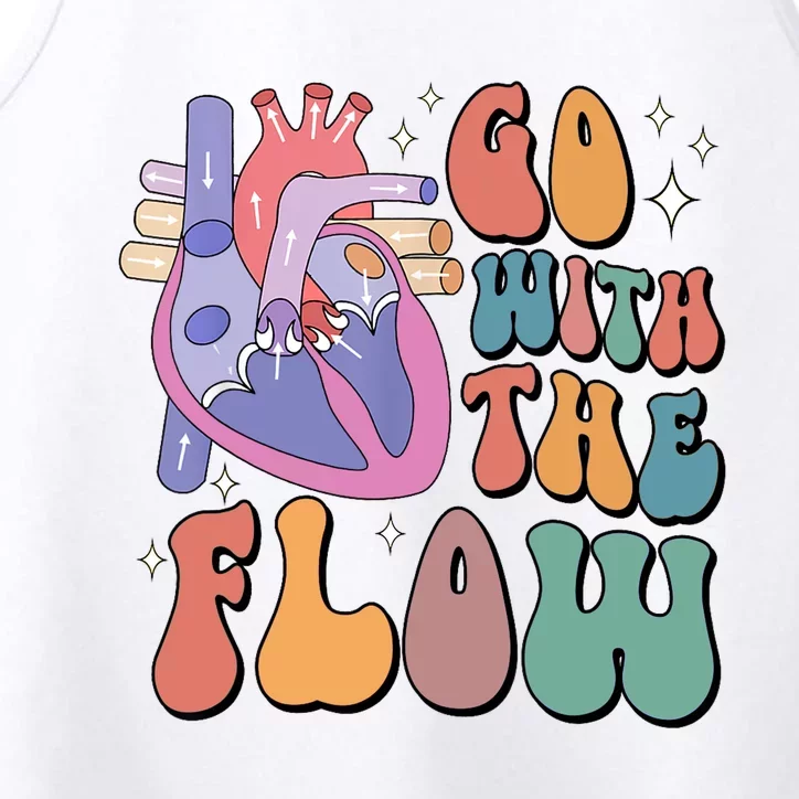 Anatomy Heart Go Withthe Flow Performance Tank