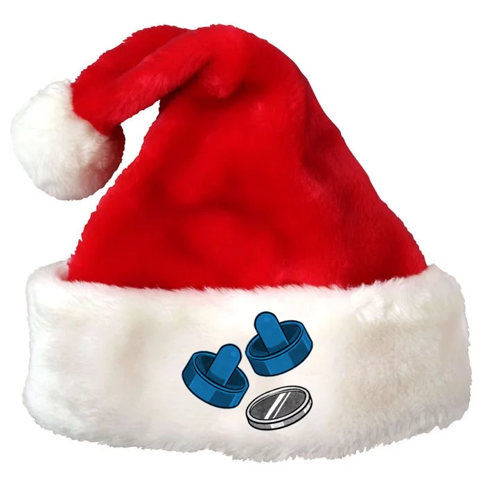 Air Hockey Game Pieces Premium Christmas Santa Hat