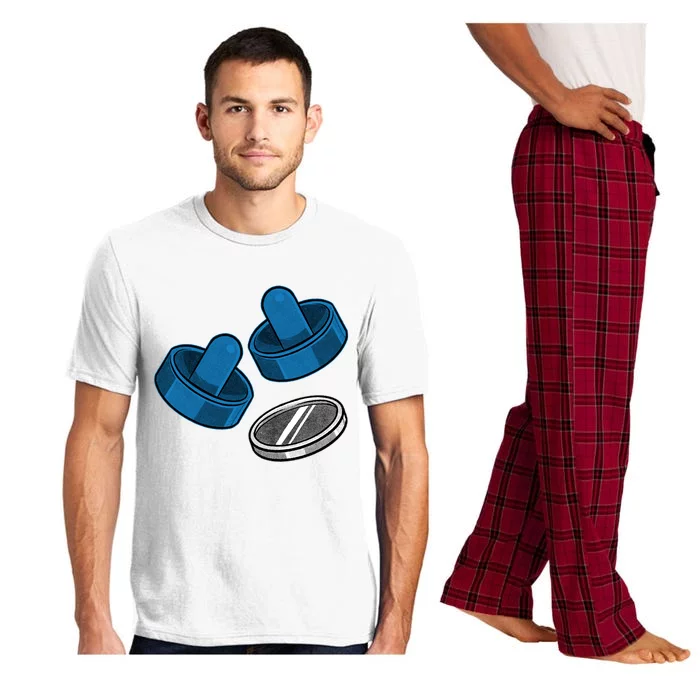 Air Hockey Game Pieces Pajama Set