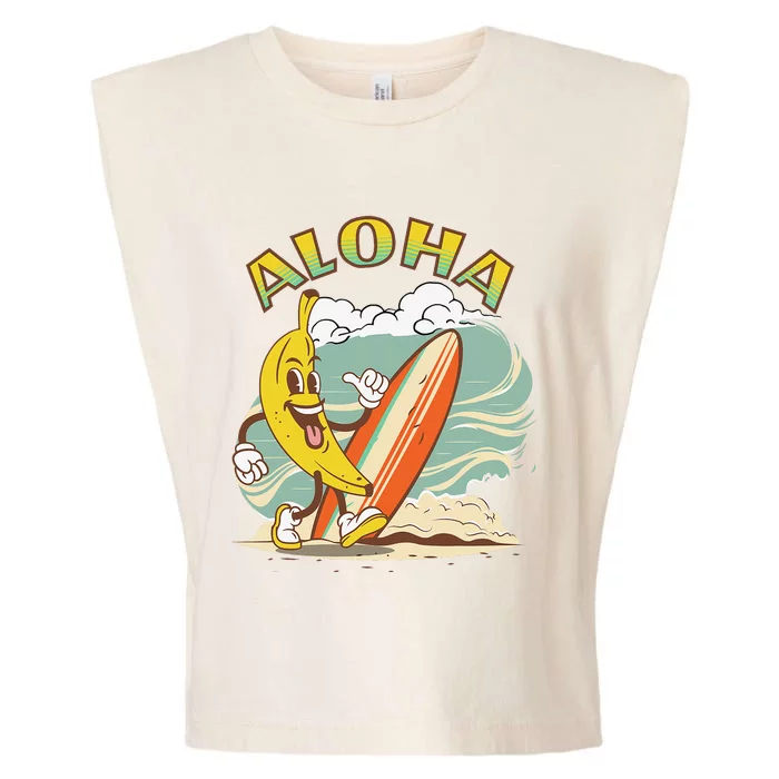 Aloha Hawaii Hawaiian island tees Surf Garment-Dyed Women's Muscle Tee