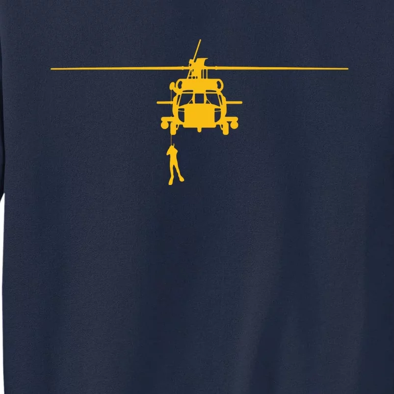 Awesome H60 Helicopter Search And Rescue SAR Design Tall Sweatshirt