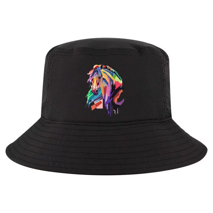 Awesome Horse Horseback Riding Equestrian Lovers Gifts Cool Comfort Performance Bucket Hat